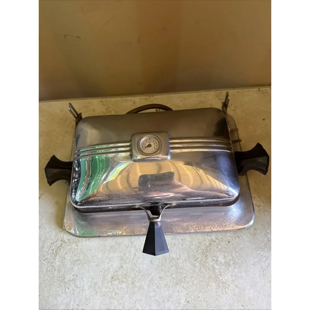 Vintage Electrahot Electric Waffle Maker For Parts